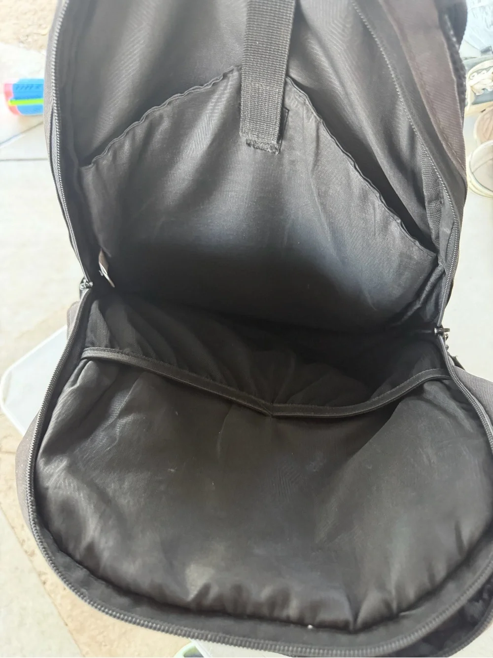 Volcom Black Men's Everyday Backpack with Front Zip Pocket
